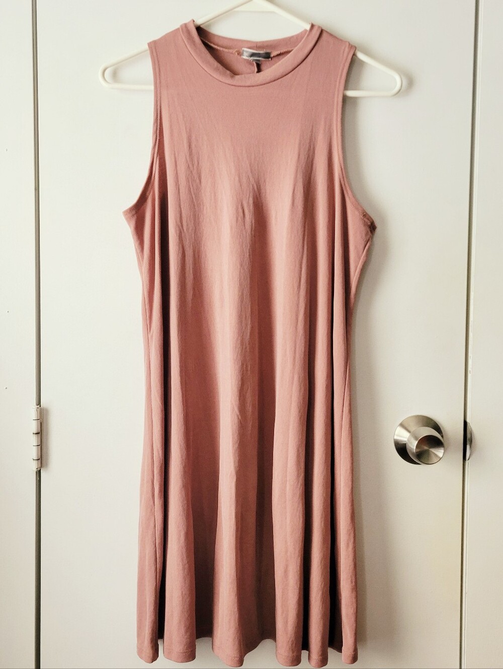 Pink Tank Swing Dress